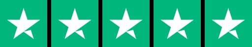 green background, trustpilot five star rating, customer reviews, storelister verified user satisfaction