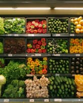 colorful background, food niche analysis, fresh grocery produce, market research example, ecommerce opportunity