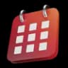 3D calendar icon, daily new store listings schedule, StoreLister e-commerce store discovery