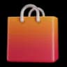 3D shopping bag icon, fresh daily product updates collection, StoreLister e-commerce product research