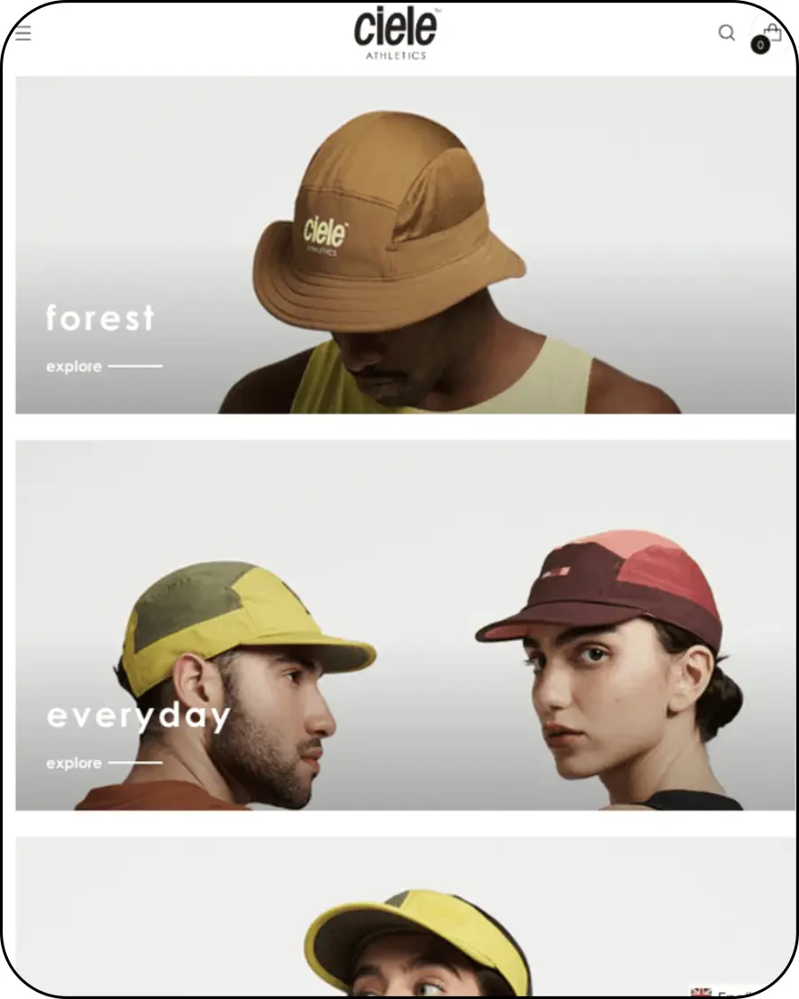 light background, shopify lifestyle fashion storefront, trendy accessories product catalog, ecommerce store design, storelister store discovery